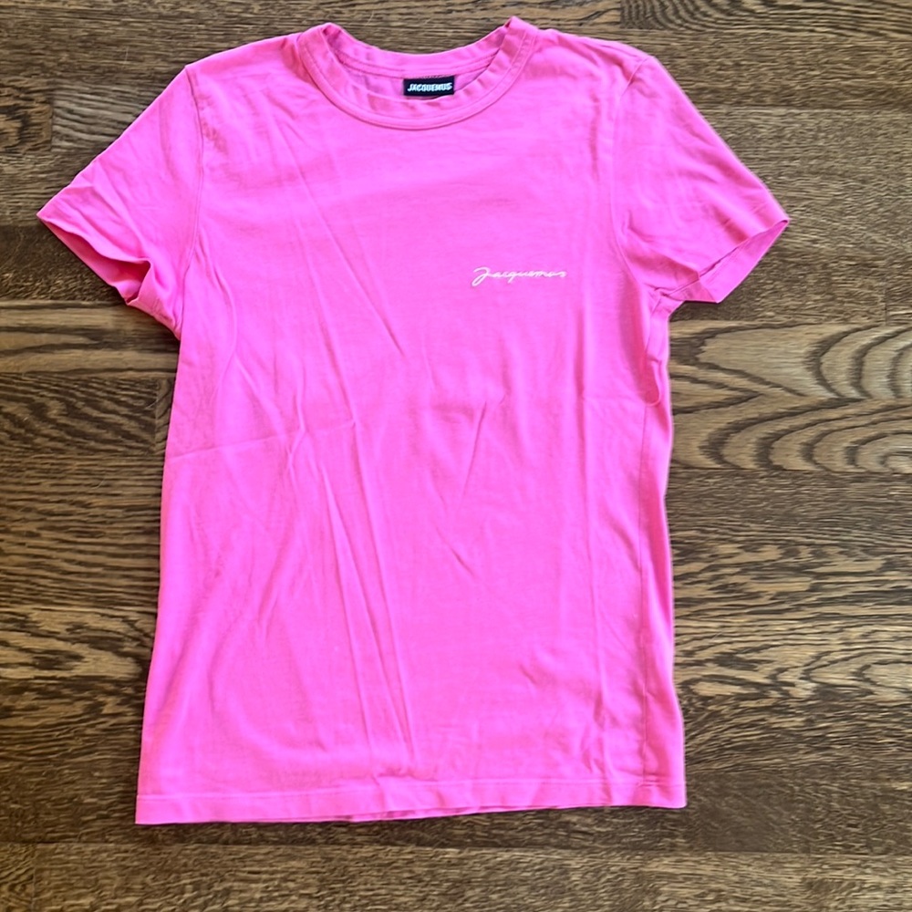 Jacquemus t- shirt 100% organic cotton